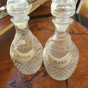 70's style Decanters
